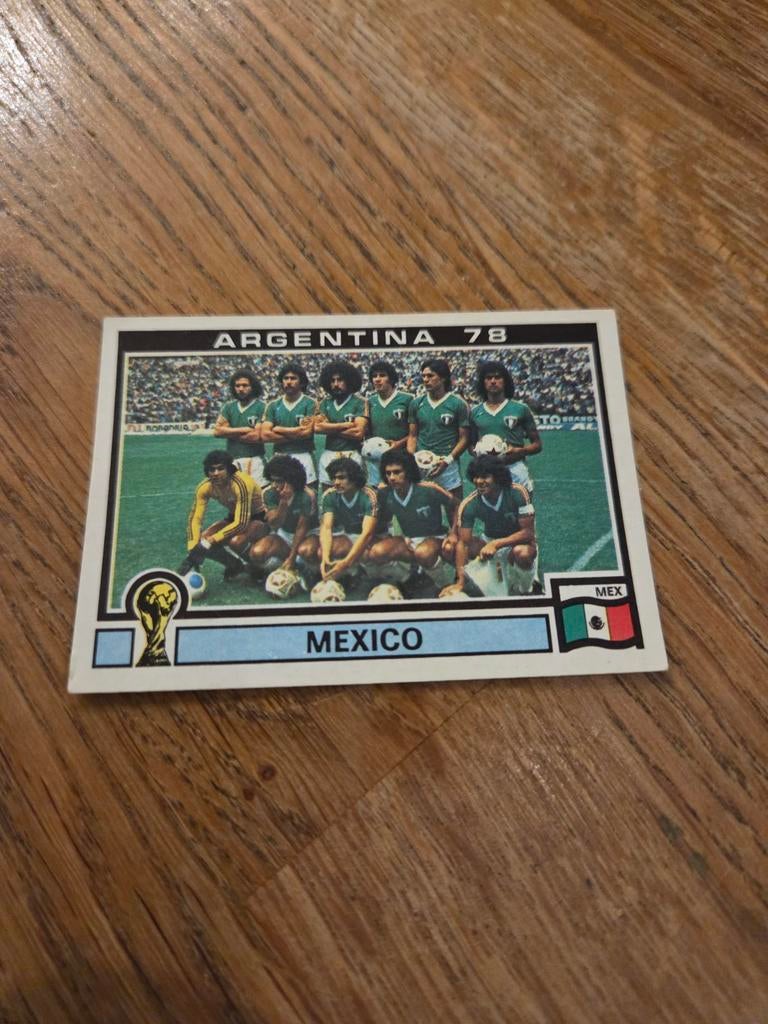 Panini WK 78, Ophalen of Verzenden, Zo goed als nieuw, Buitenlandse clubs, Poster, Plaatje of Sticker