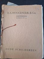 Catalogus Hoogendijk Amsterdam, Ophalen of Verzenden
