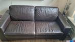 Leren Bank en stoel - Gratis op te halen, Ophalen, Gebruikt, 150 tot 200 cm, Tweepersoons