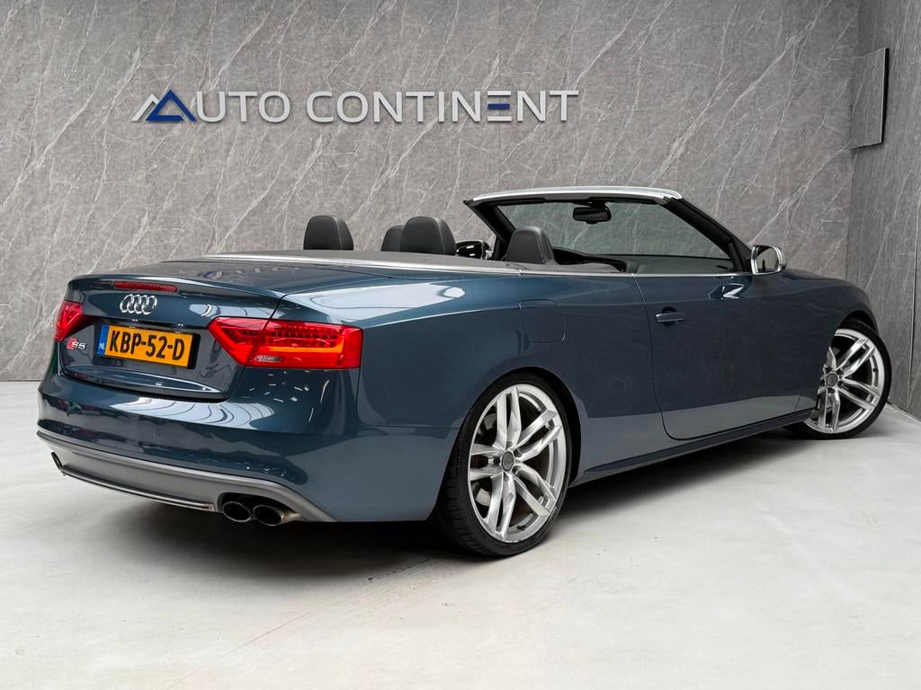 Audi S5 Cabriolet 3.0 TFSI S5 333 PK / ACC / B&O, Auto's, Audi, Gebruikt, 2995 cc, Cabriolet, Leder