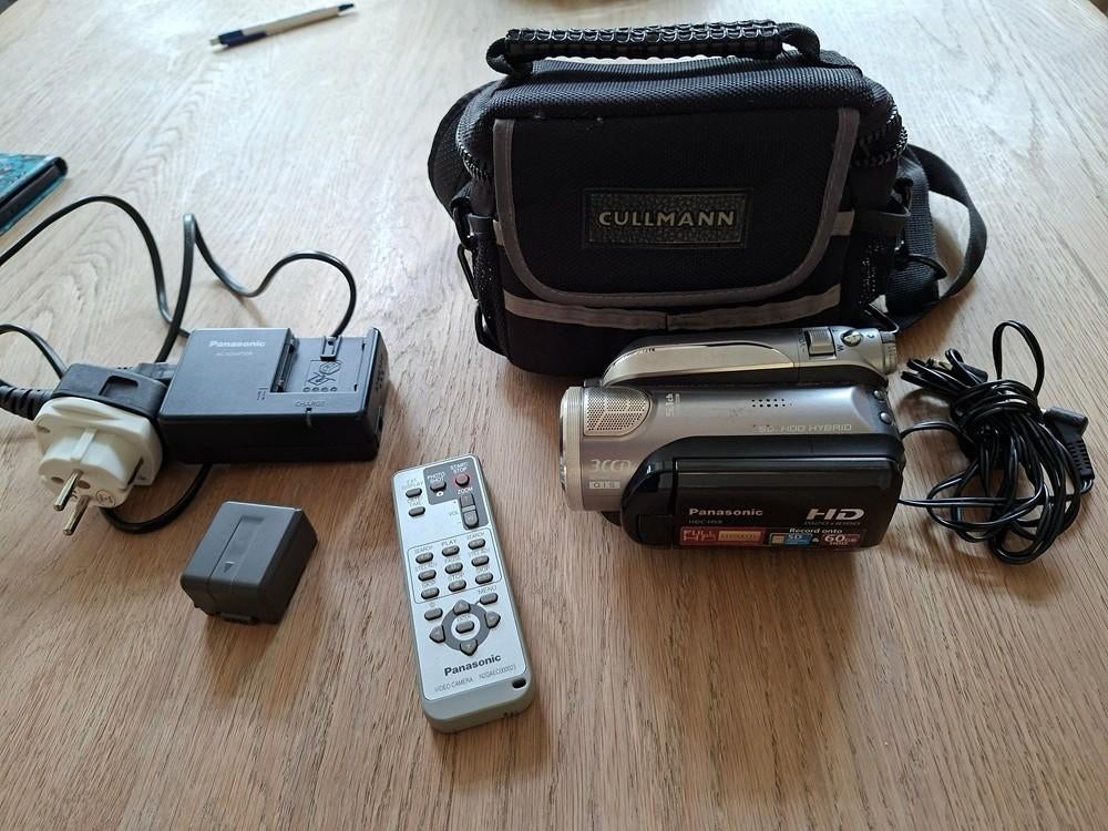Videocamera +accessoires, Ophalen, Gebruikt, Video