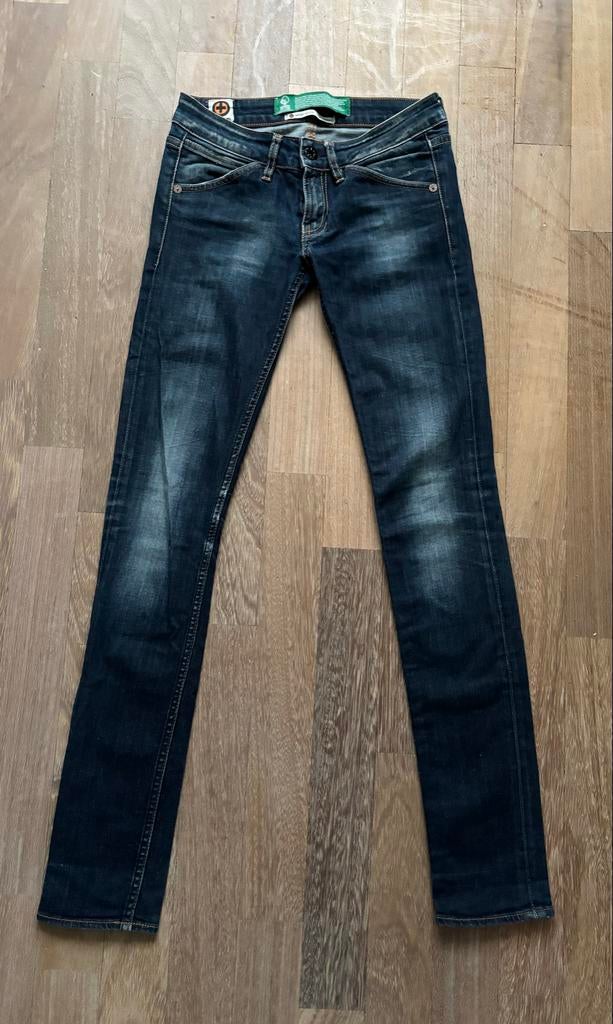 Kuyichi Dames Jeans - Maat W25 L32, Kleding | Dames, Spijkerbroeken en Jeans, Ophalen of Verzenden, Zo goed als nieuw, Blauw, W27 (confectie 34) of kleiner