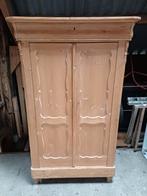 Antiek Brocante grenen Biedermeier meidenkast., Ophalen