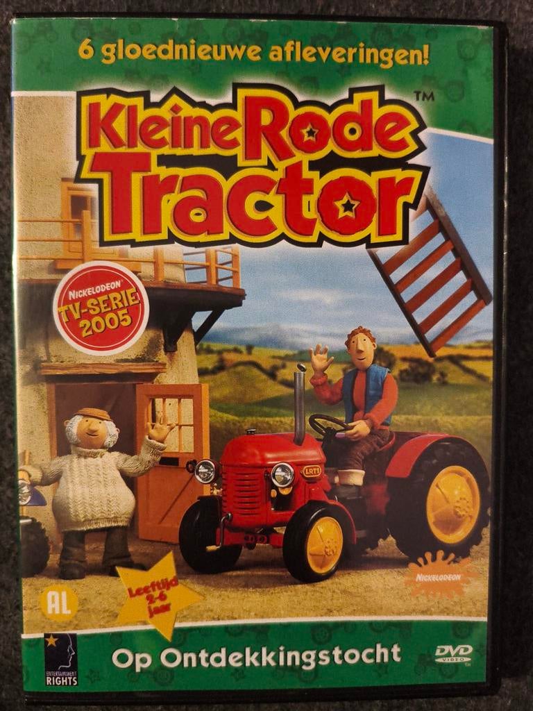 Kleine Rode Tractor - Op Ontdekkingstocht DVD, Ophalen of Verzenden