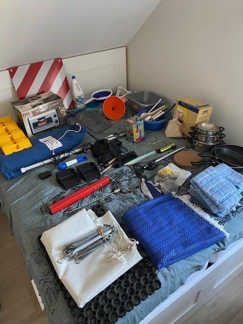Caravan accessoires Camper accessoires Kampeerartikelen, Caravans en Kamperen, Ophalen, Gebruikt