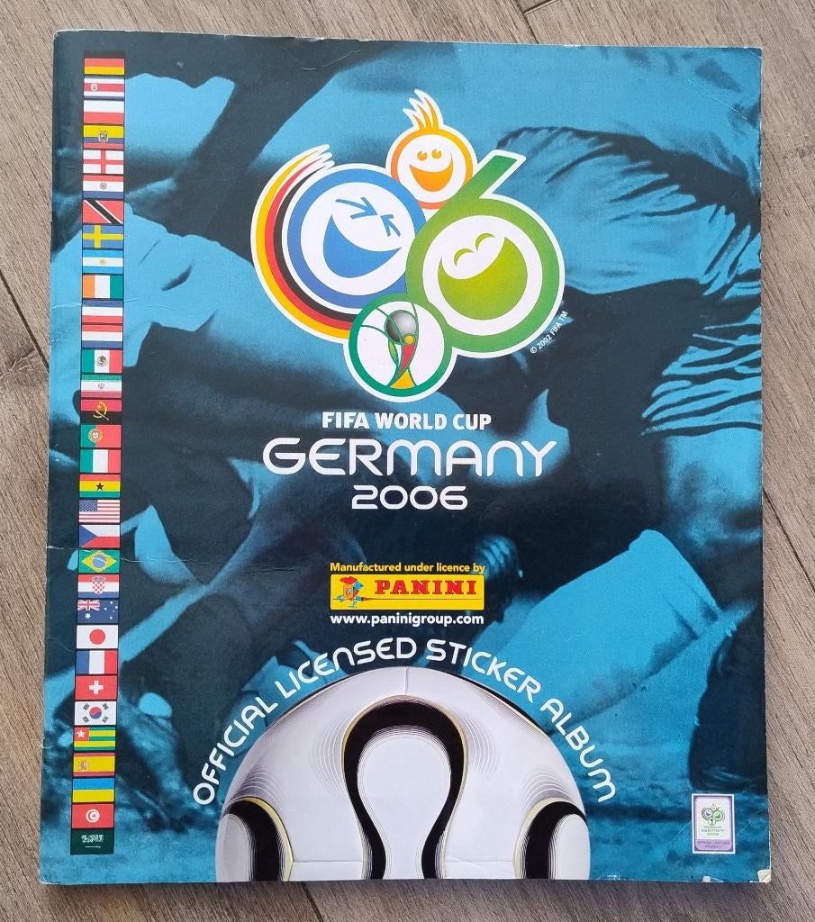 Panini Album helemaal compleet   WK 2006 Duitsland, Ophalen of Verzenden, Zo goed als nieuw, Buitenlandse clubs, Poster, Plaatje of Sticker
