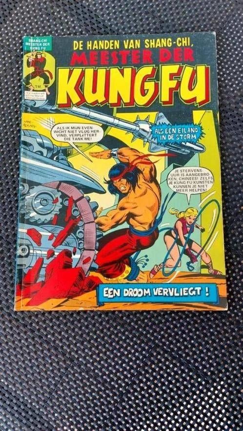 Stripboek De handen van Shang - Chi Meester der Kungfu 1976, Boeken, Eén stripboek, Doug Moench, Ophalen of Verzenden, Zo goed als nieuw