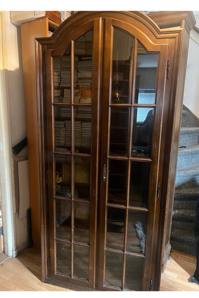 Antieke kast, Ophalen, Zo goed als nieuw, 25 tot 50 cm