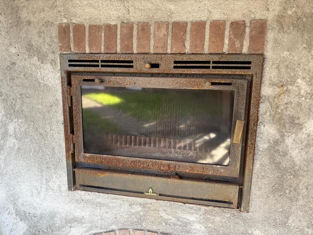 Gebruikte houthaard/kachel inbouw, Ophalen, Gebruikt