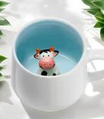 Mok met koe erin, koeien mo, Ophalen of Verzenden, Winnie de Poeh of vrienden, Zo goed als nieuw, Servies