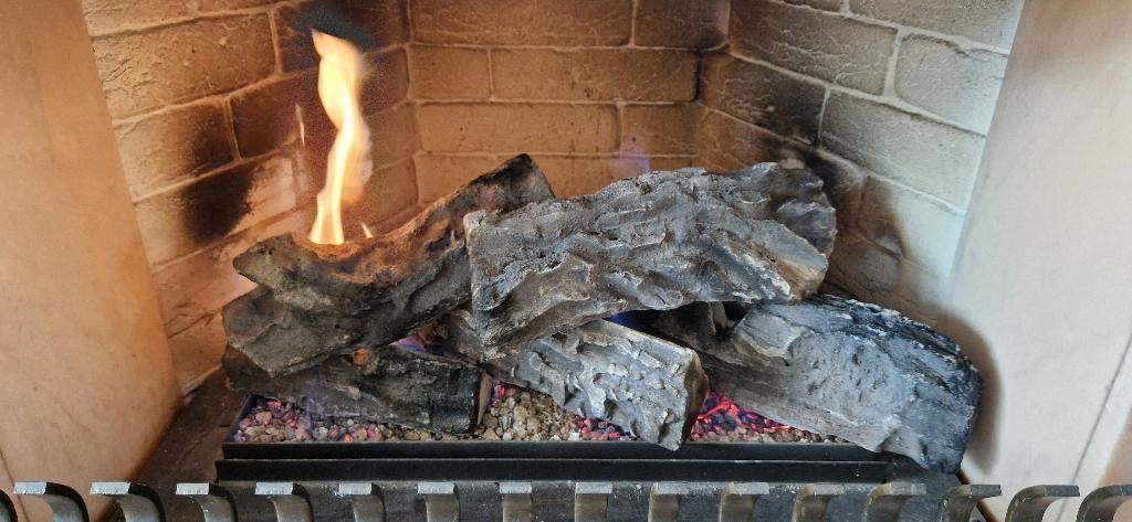 Dru inbouw gashaard, Huis en Inrichting, Haarden, Gebruikt, Gashaard, Ophalen of Verzenden