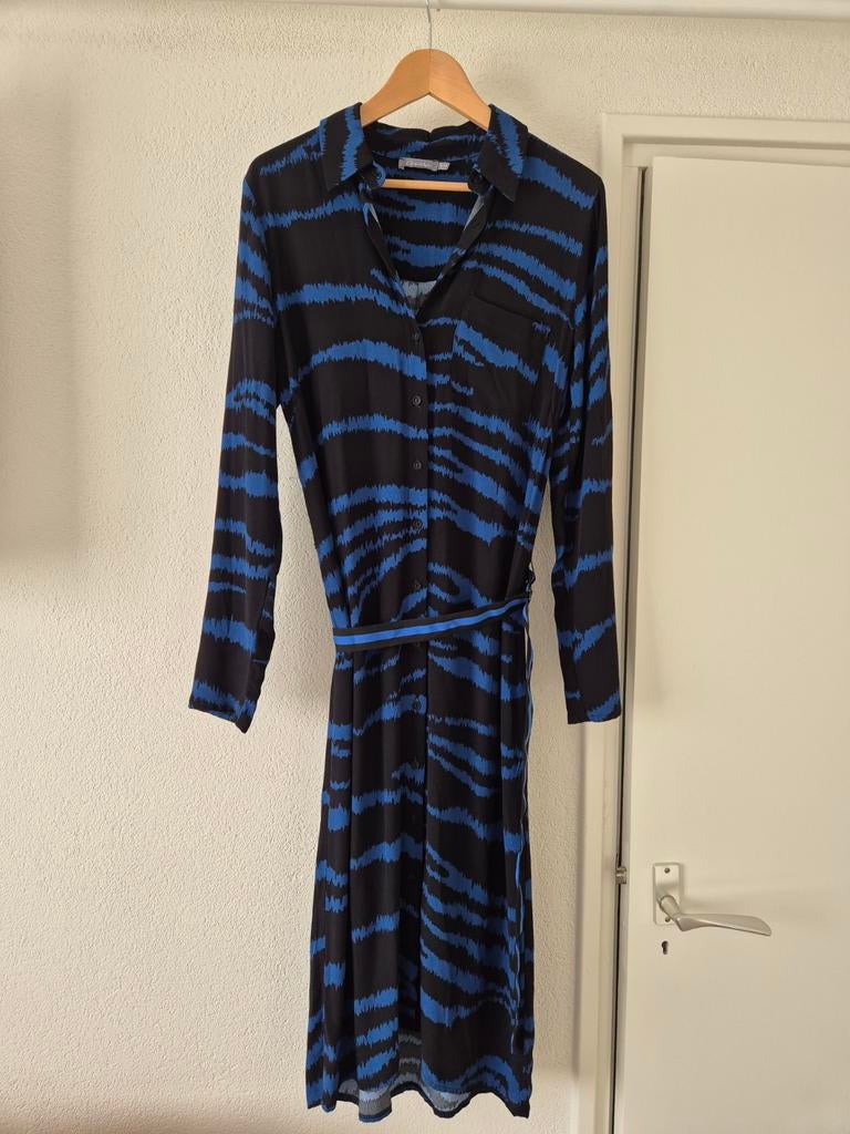 Geisha Jurk zebraprint maat S/36, Geisha, Zwart, Ophalen of Verzenden, Zo goed als nieuw