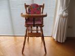 Kinderstoel Meegroeistoel Hout "Kibofa" met Stoelverkleiner, Ophalen, Gebruikt, Meegroeistoel, Gordel(s)