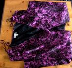 Luxe Zijden WE kamerjas ochtend nachtjapon, maat 38, Verzenden, Zo goed als nieuw, Maat 38/40 (M)