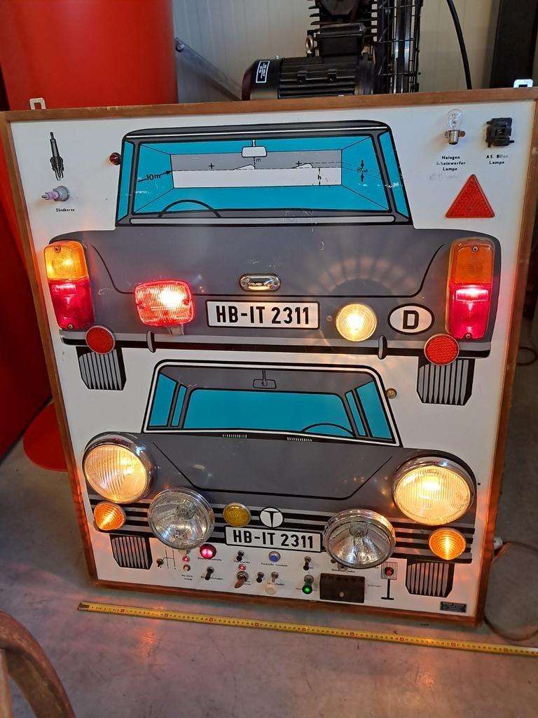 Mooi Fahrschule verlichting Auto rijschool Werner Degener, Verzamelen, Eu, Gebruikt, Eu, Ophalen of Verzenden