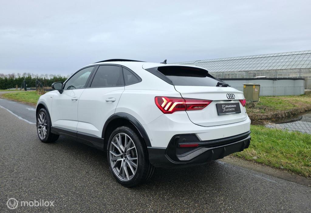 Audi Q3 Sportback 45 TFSI Quattro / S-Line / Pano / Sonos, Auto's, Automaat, Gebruikt, Zwart, 1984 cc