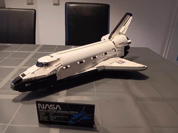 10283 Lego NASA Space Shuttle Discovery STS-31, Kinderen en Baby's, Speelgoed | Duplo en Lego, Zo goed als nieuw, Lego, Complete set