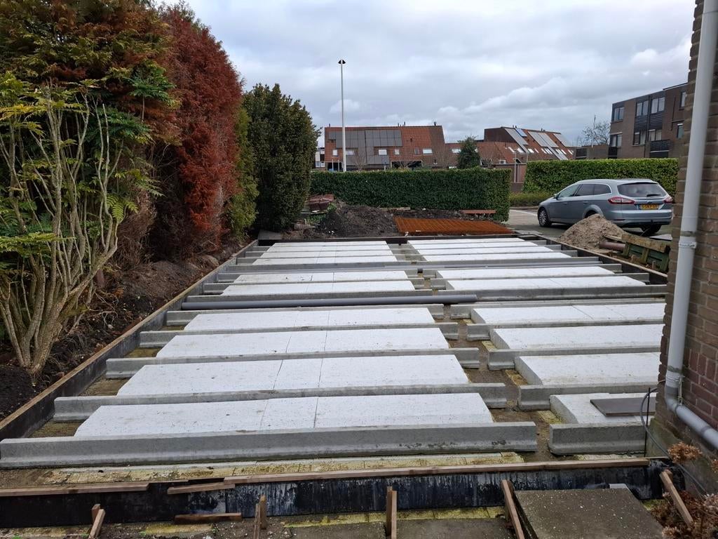 Vloerdelen Rc5.0 combinatievloer broodjes 50m2 **VAN 1550**, 50 tot 150 cm, Nieuw, 10 m² of meer, Kunststof