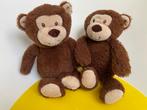 5992 ZDT ZD trading action aap aapje bruin 2x, Kinderen en Baby's, Speelgoed | Knuffels en Pluche, Ophalen of Verzenden, Zo goed als nieuw