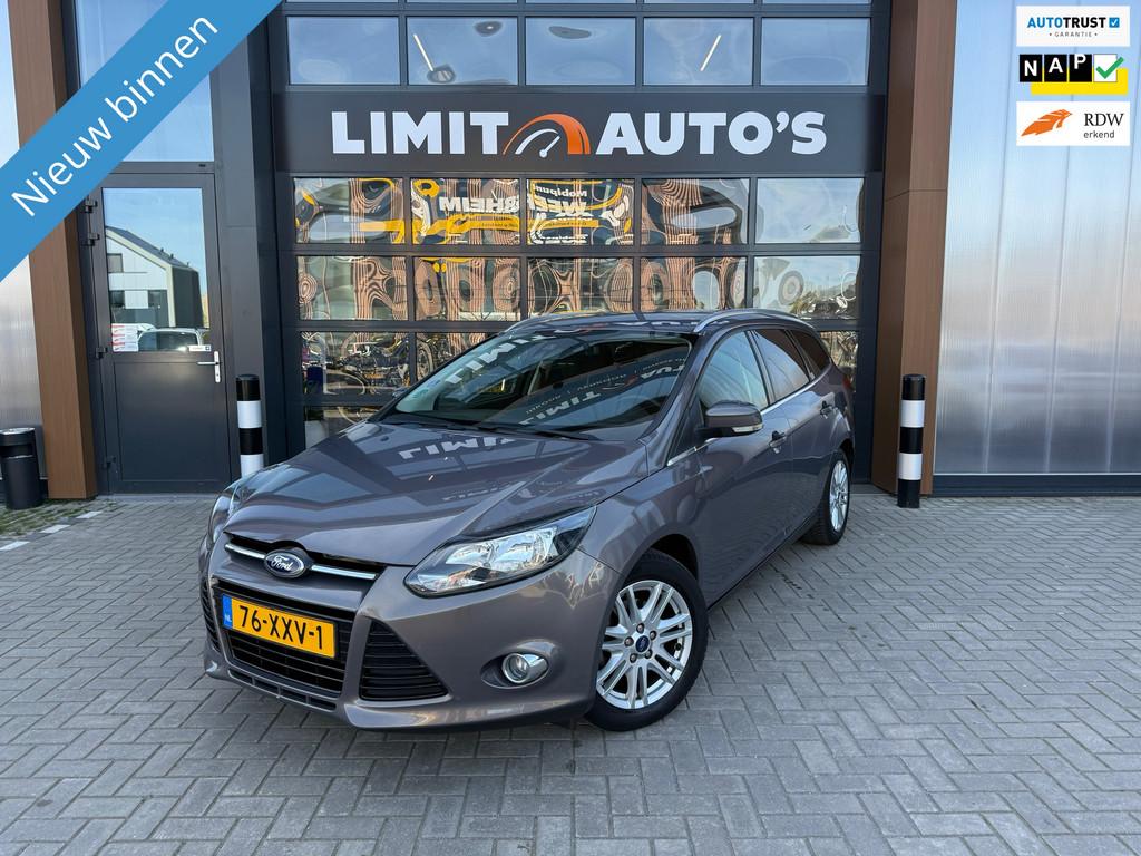 Ford Focus Wagon 1.6 TI-VCT Titanium Aut/Climate/Keyless/Cru, Auto's, Gebruikt, 4 cilinders, Bruin, Origineel Nederlands