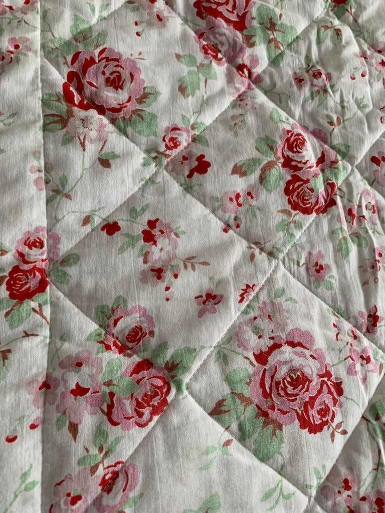 Ikea rosali roosjes sprei, Ophalen of Verzenden, Gebruikt, Tweepersoons, Overige typen