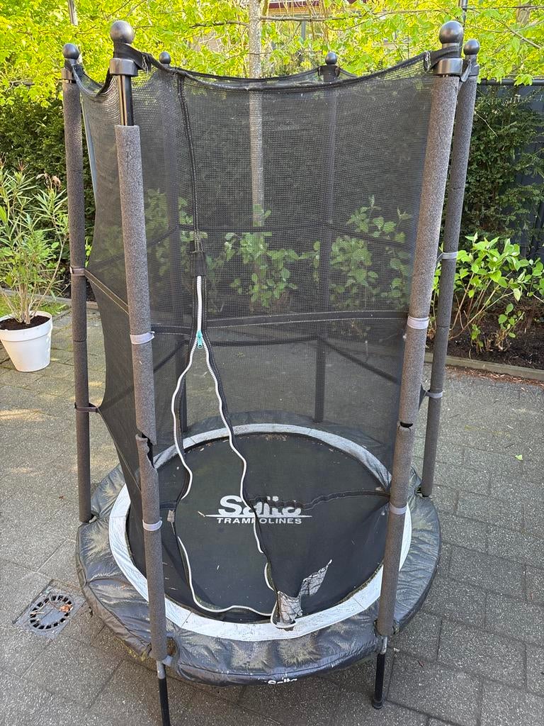Sallta Trampoline voor kleuters met veiligheidsnet, Ophalen, Gebruikt