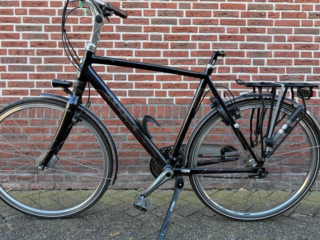 Gazelle Ultimate T2 - 57 cm -, Fietsen en Brommers, Ophalen, Gebruikt, Velgrem, Versnellingen