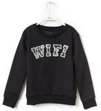 Little Eleven Paris sweater maat 128 zwart, Kinderen en Baby's, Kinderkleding | Maat 128, Jongen of Meisje, Nieuw, Little Eleven Paris