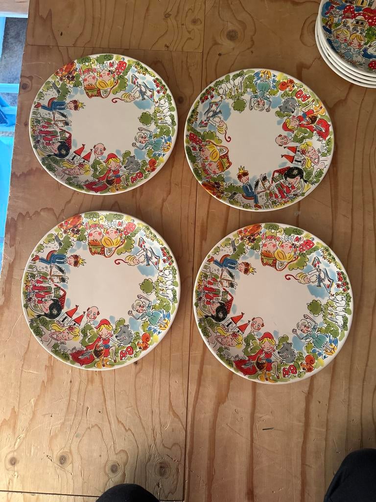 Blond Amsterdam Efteling borden, Ophalen, Nieuw, Gebruiksvoorwerp