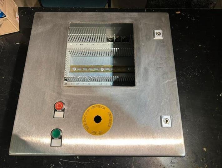 RVS Rittal schakelkast / installatiekast montagekast e, Ophalen, Gebruikt