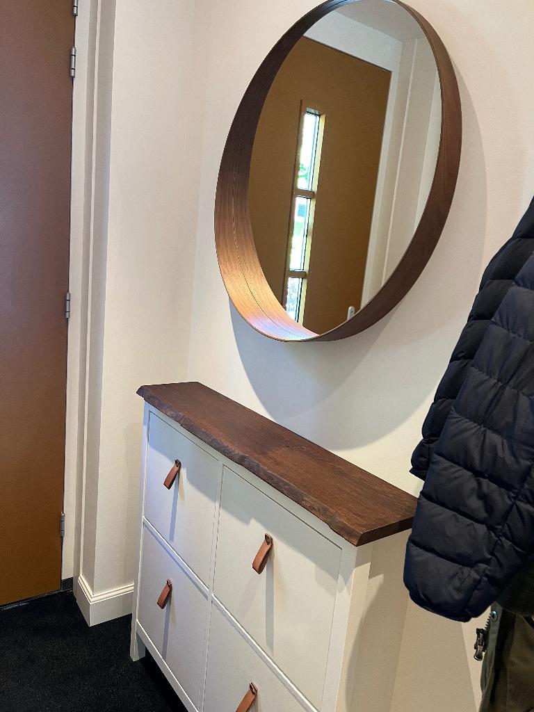 Ikea schoenenkast hemnes en stockholm spiegel, Ophalen, Zo goed als nieuw