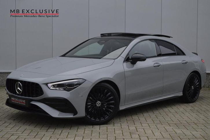 Mercedes-Benz CLA-klasse 180 AMG Star Edition Night AUT 2025, Auto's, Mercedes-Benz, Bedrijf, Te koop, CLA, 360° camera, Achteruitrijcamera