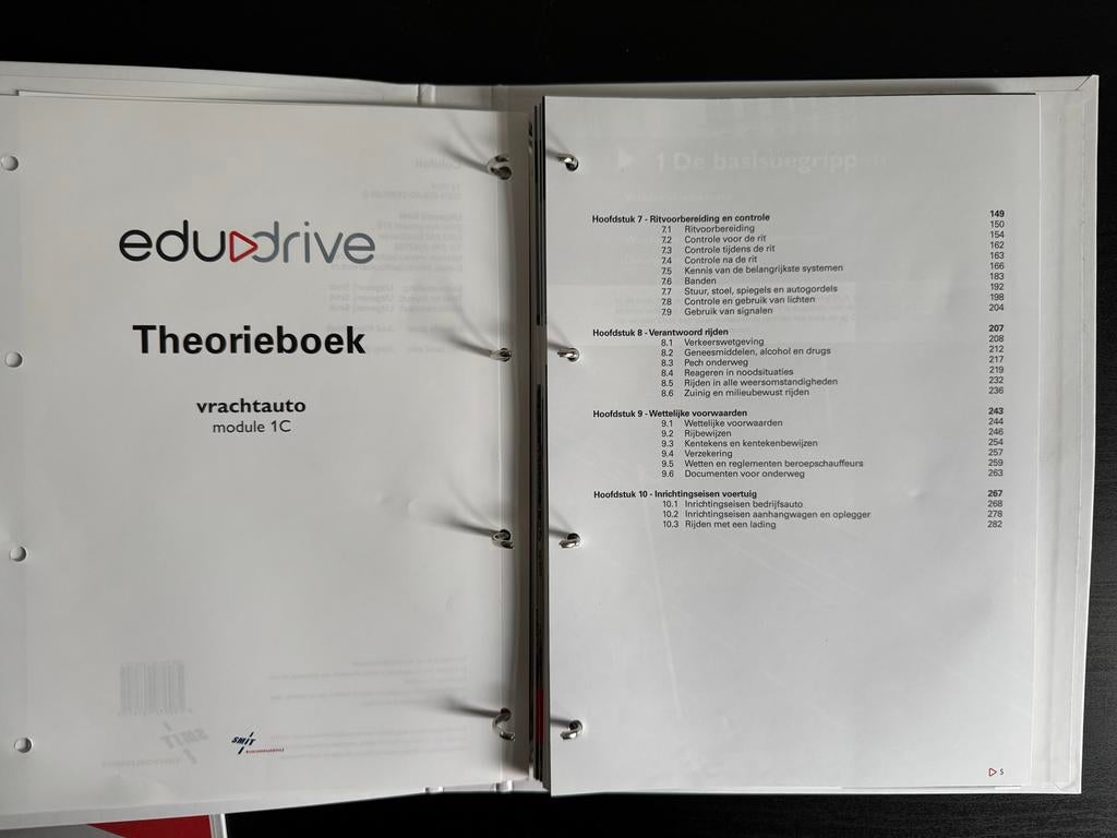 Duidelijke VrachtwagenTheorie boeken Ecudrive, Ophalen of Verzenden, Nieuw, Vrachtwagen
