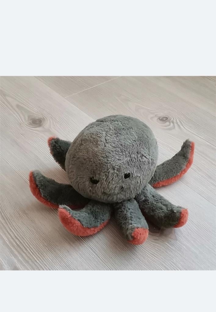 Knuffel octopus, Kinderen en Baby's, Speelgoed | Knuffels en Pluche, Ophalen, Zo goed als nieuw, Overige typen