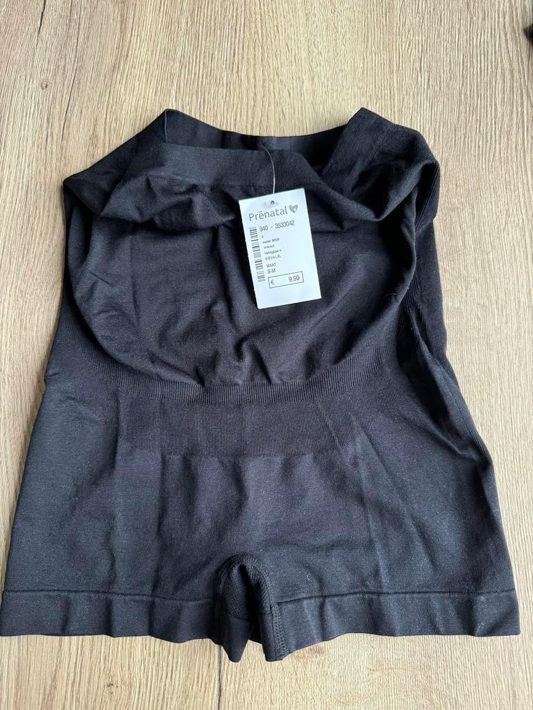 Nieuwe seamless zwangerschapsshort zwart prenatal maat S/M, Kleding | Dames, Ophalen of Verzenden, Zo goed als nieuw, Zwart