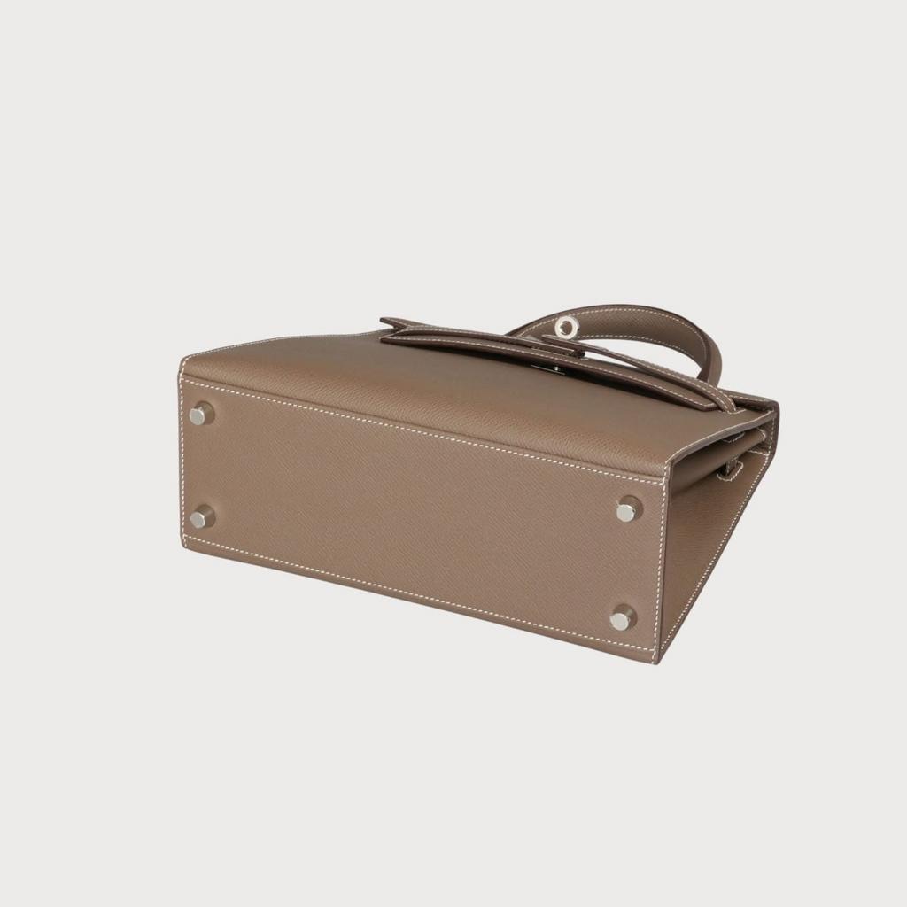 Hermes Kelly Etoupe Togo Goud Hardware 2025 Nieuw, Ophalen of Verzenden, Nieuw, Grijs, Handtas