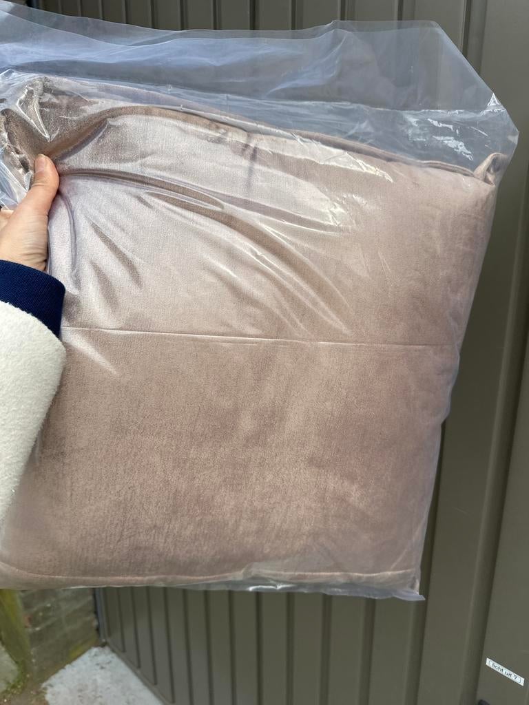 Colmore kussen 50x50, Ophalen of Verzenden, Nieuw, Beige, Vierkant
