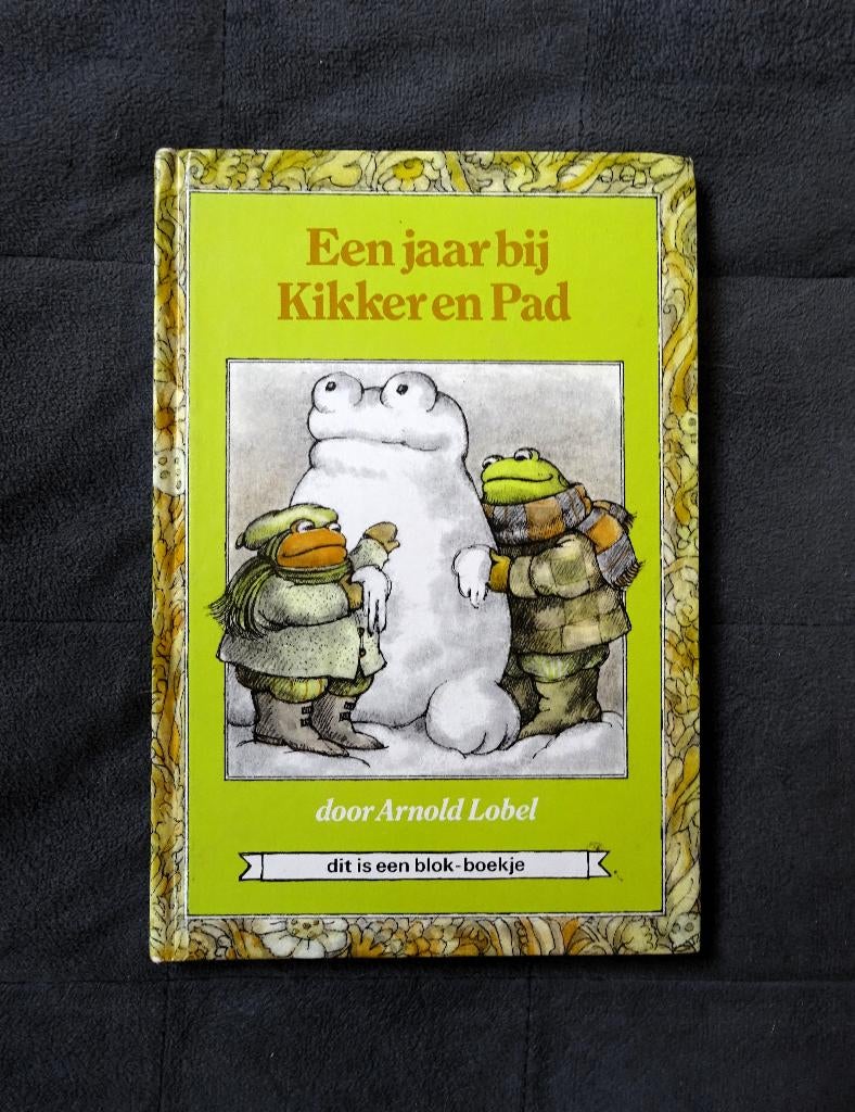 Blokboekje * Een Jaar bij Kikker en Pad - Arnold Lobel, Boeken, Kinderboeken | Kleuters, Gelezen, Fictie algemeen, Verzenden