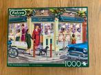 Falcon legpuzzel, The Hairdressers. De kapper, 1000 MOOI., Ophalen of Verzenden, 500 t/m 1500 stukjes, Zo goed als nieuw