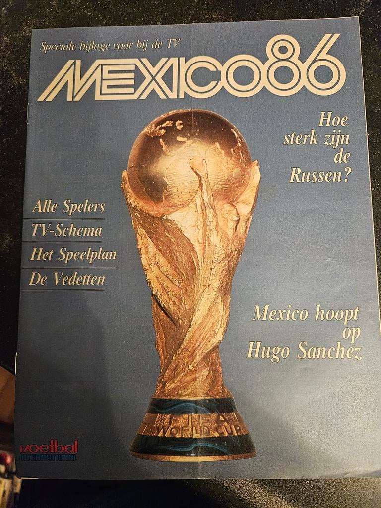 Voetbal International Mexico '86 WK Special, Ophalen of Verzenden, Gelezen, Sport en Vrije tijd