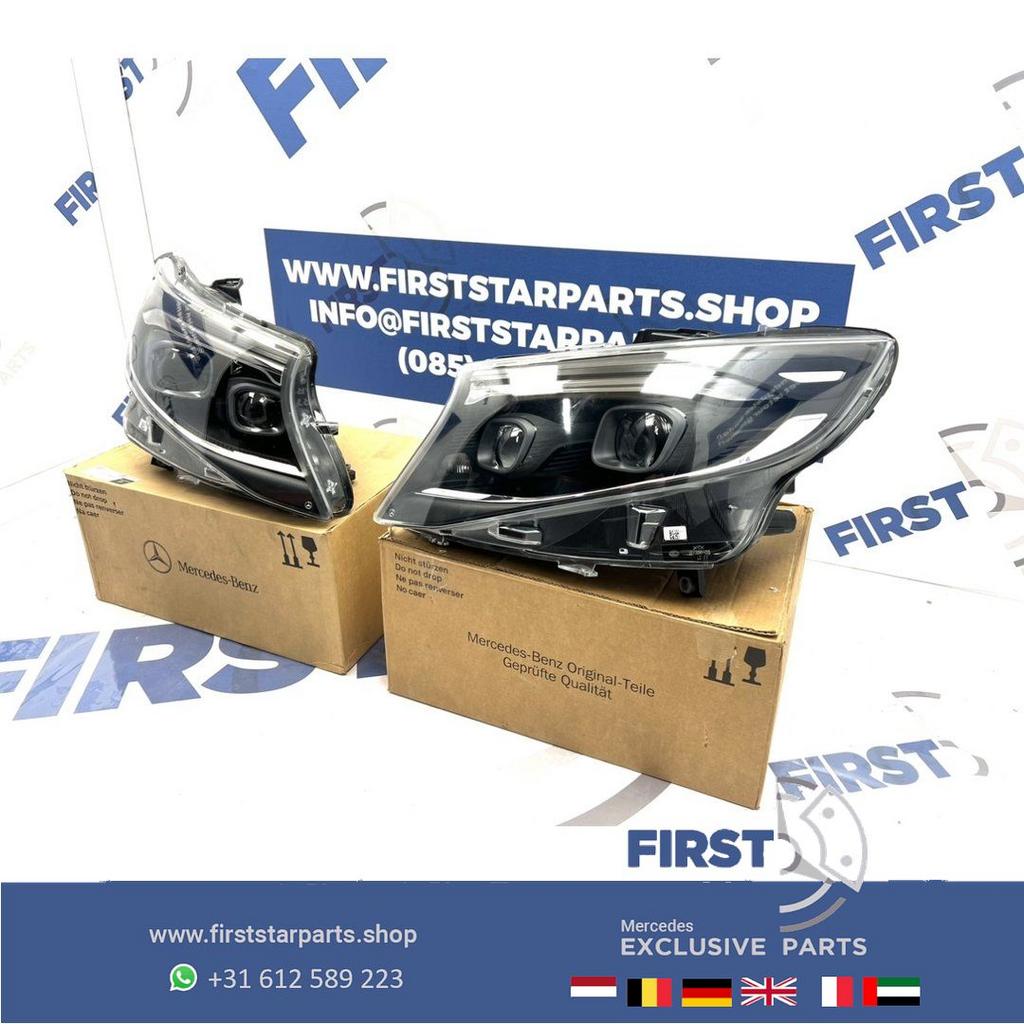 W447 V KLASSE FACELIFT LED MULTIBEAM KOPLAMP SET 2024 VITO O, Gebruikt, -, Ophalen of Verzenden, -