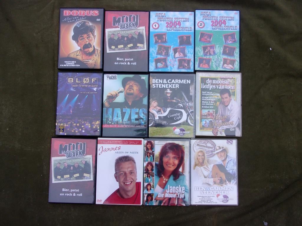 12x NEDERLANDSTALIGE MUZIEK  (NIEUWSTAAT), Alle leeftijden, Ophalen of Verzenden, Zo goed als nieuw, Muziek en Concerten