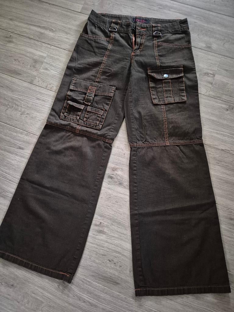 Mooie GEISHA Broek mt M, Maat 38/40 (M), Bruin, Ophalen of Verzenden, Zo goed als nieuw