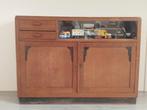 Art Deco dressoir eiken met vitrine en lades, Antiek en Kunst, Ophalen