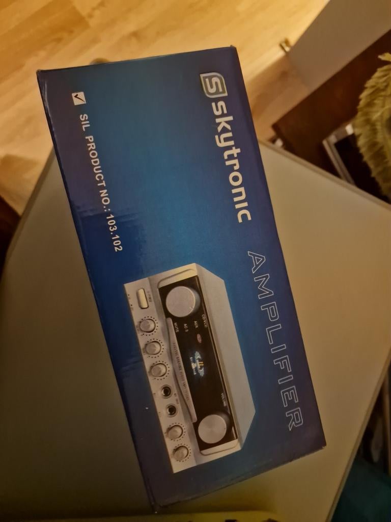 Skytronic Versterker - Nieuw in Doos, Audio, Tv en Foto, Versterkers en Receivers, Overige merken, Nieuw, Ophalen of Verzenden