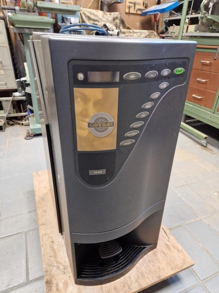 Cafebar CB 843 Koffiemachine - Gebruikt, Witgoed en Apparatuur, Ophalen, Gebruikt, Gemalen koffie, 10 kopjes of meer