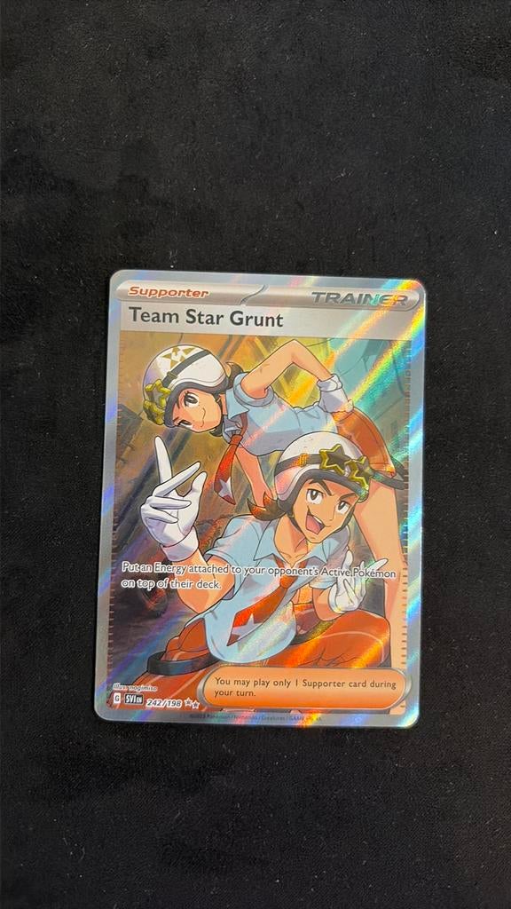 Team Star Grunt 242/198 Scarlet and Violet Base, Ophalen of Verzenden, Zo goed als nieuw