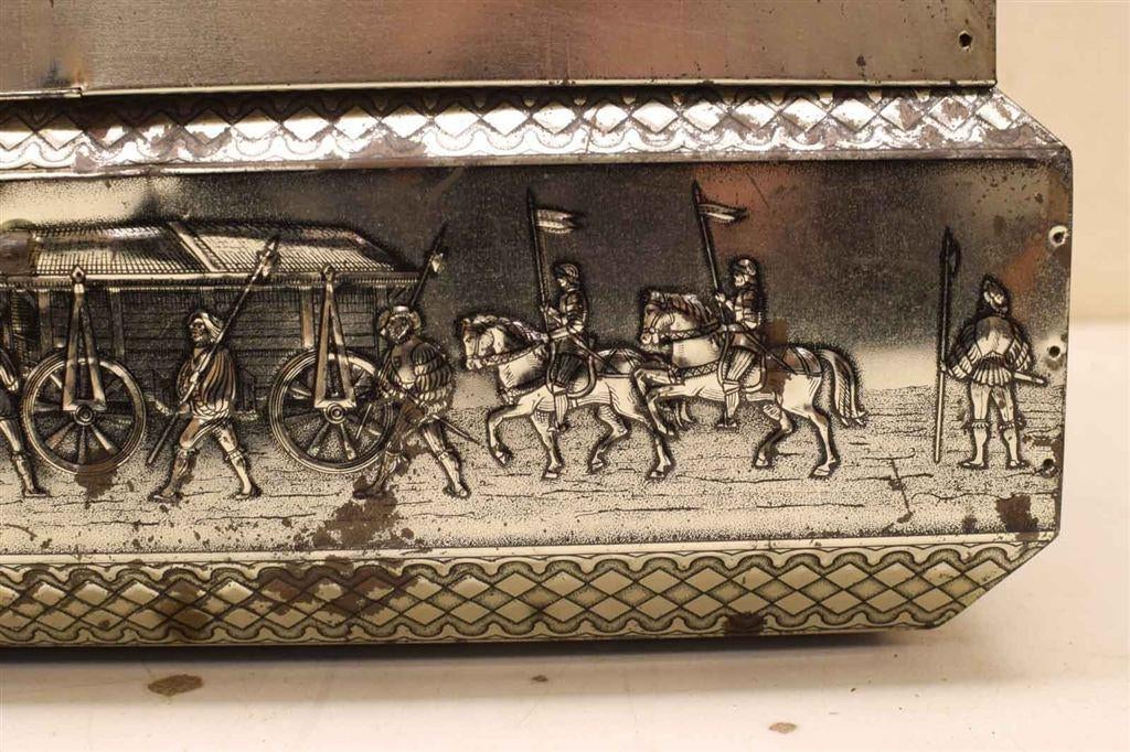 Grote blikken trommel 44214, Ophalen of Verzenden, Gebruikt, Koek(jes)