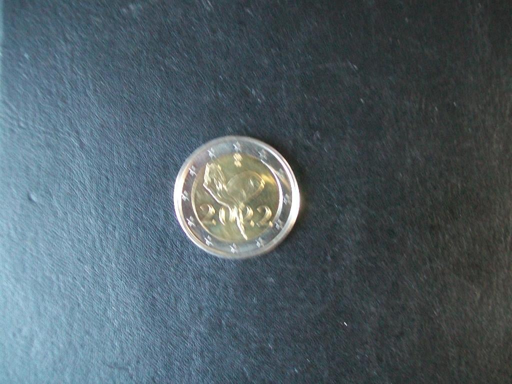 004: 2 Euromunt in nieuwstaat Finland (2022), Verzenden, Finland, 2 euro, Losse munt