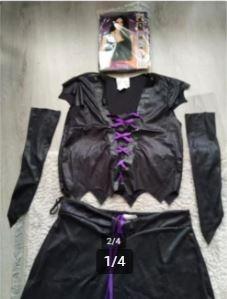 Nieuw 7 dlg Moonlight + pruik outfit mt L, Kleding | Dames, Carnavalskleding en Feestkleding, Zo goed als nieuw, Kleding, Carnaval